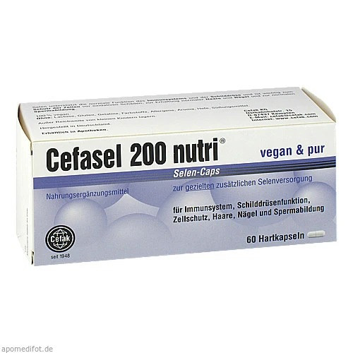 Cefasel 200 nutri Selen-Caps  Цефасел 200 нутри селен в капсулах, 60 шт