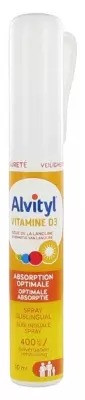 Alvityl Vitamin D3 Sublingual Spray 10 ml Алвитил Витамин D3  спрей 10 мл