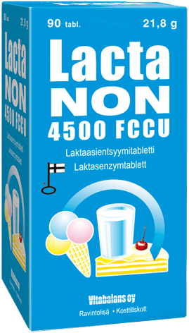 Lactanon 4500 FCCU -Лактанон  Фермент лактаза таблетка 90 табл.