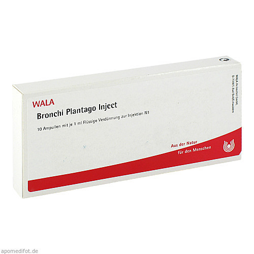 Bronchi Plantago Inject,10x1 ml Бронхи Подорожник Инъекционный,10x1 мл