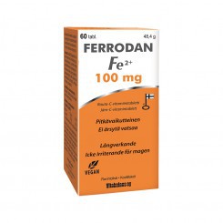 Ферродан Fe+ 100 мг, 60 шт