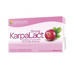 Bertil's Health KarpaLact Strong  Бертилс Хэлс карпалакт 60 таблеток