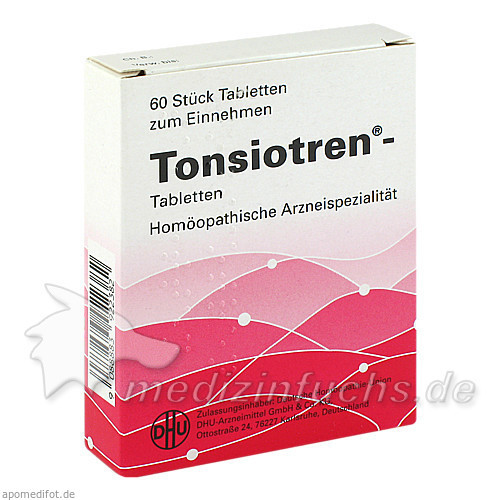 DHU Tonsiotren®,60 Stk. ДХУ Тонсиотрен®,60 шт.