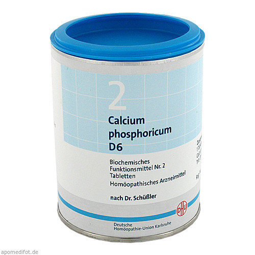 BIOCHEMIE DHU 2 CALCIUM PHOSPHORICUM D 6,1000 Stk. БИОХИМИЯ DHU 2 КАЛЬЦИЯ ФОСФОРИКА D 6,1000 шт.