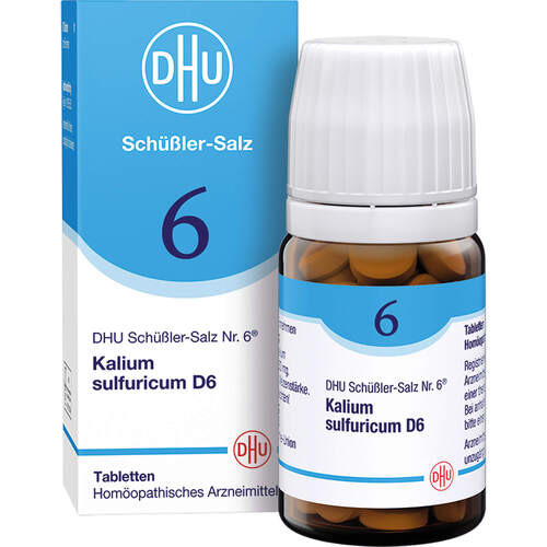 BIOCHEMIE DHU 6 KALIUM SULFURICUM D 6,80 Stk. БИОХИМИЯ DHU 6 КАЛИЙ СУЛЬФУРИКУМ D 6,80 шт.