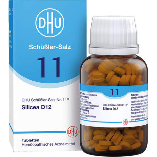 BIOCHEMIE DHU 11 Silicea D12 Tabl.,420 Stk. DHU БИОХИМИЯ 11 Силикагель D12 Табл.,420 шт.