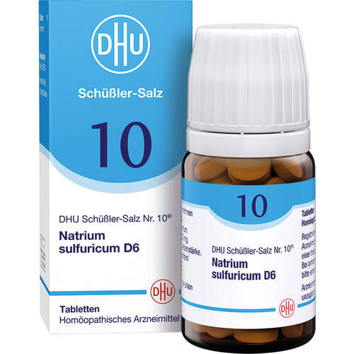 BIOCHEMIE DHU 10 NATRIUM SULFURICUM D 6,80 Stk. БИОХИМИЯ DHU 10 НАТРИЯ СЕРНИЦА D 6,80 шт.