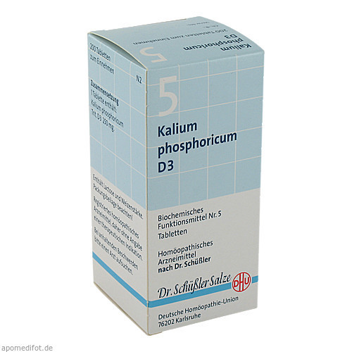 BIOCHEMIE DHU 5 KALIUM PHOSPHORICUM D 3,200 Stk. БИОХИМИЯ DHU 5 КАЛИЙ ФОСФОРИКУМ D 3,200 шт.