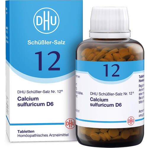 BIOCHEMIE DHU 12 CALCIUM SULFURICUM D 6,900 Stk. БИОХИМИЯ DHU 12 КАЛЬЦИЯ СУЛЬФУРИКУМ D 6,900 шт.