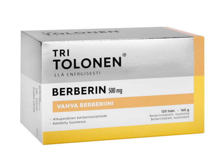 Tri Tolonen Berberin Три Толонен Берберин 500 мг 120 таб