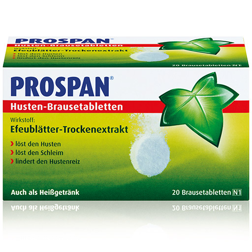Prospan Проспан таблетки шипучие от кашля 20 шт
