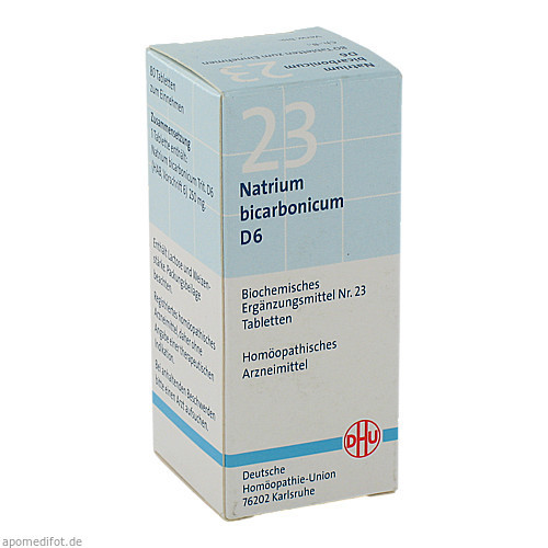 BIOCHEMIE DHU 23 NATRIUM BICARBONICUM D 6,80 Stk. БИОХИМИЯ DHU 23 НАТРИЯ БИКАРБОНИКУМ D 6,80 шт.