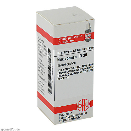 NUX VOMICA D30,10 g НЮКС ВОМИКА D30,10 г