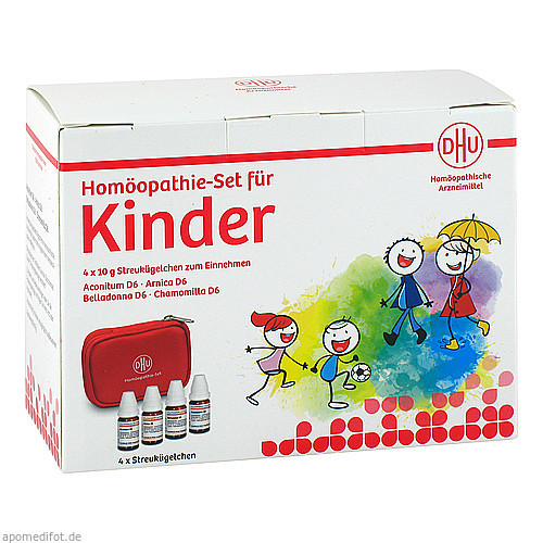 Homöopathie-Set für Kinder,1 Stk. Гомеопатический набор для детей,1 шт.