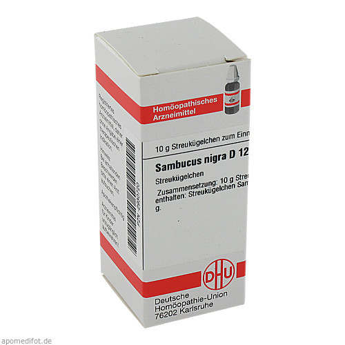 SAMBUCUS NIGRA D12,10 g САМБУКУС ЧЕРНЫЙ D12,10 г