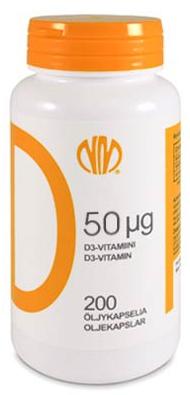 Natura Media Vitamin D3 Натура медиа витамин д3 50 мкг 200 капсул