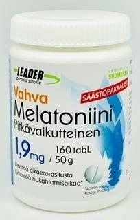 Leader Strong Melatonin 1,9 Мелатонин Лидер 1.9 мг 160 таб