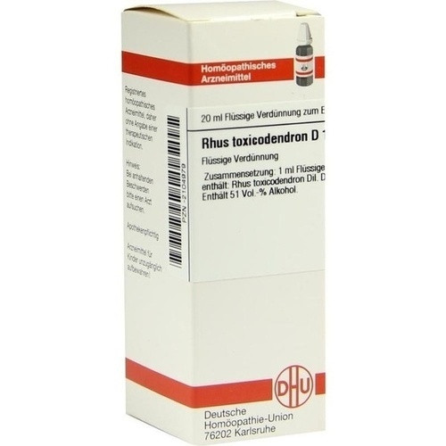 RHUS TOX D12,20 ml РУС ТОКС D12,20 мл