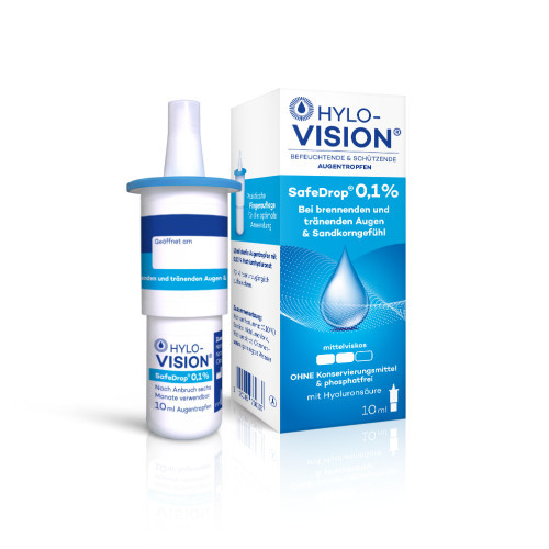 Hylo-Vision SafeDrop 0.1%,10 ml Хило-Вижн СейфДроп 0,1%,10 мл