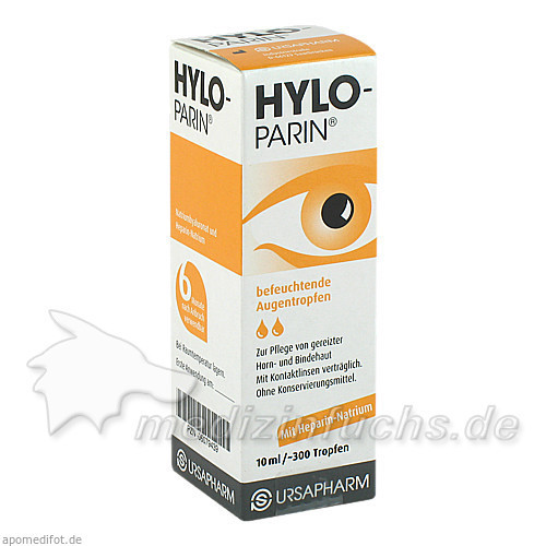 Hylo-Parin Augentropfen,10 ml Хило-Парин глазные капли,10 мл