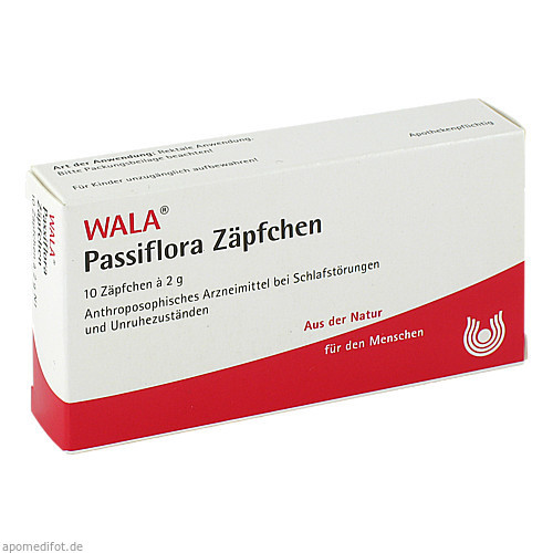 Passiflora Zäpfchen,10x2 g Пассифлора суппозитории,10x2 г