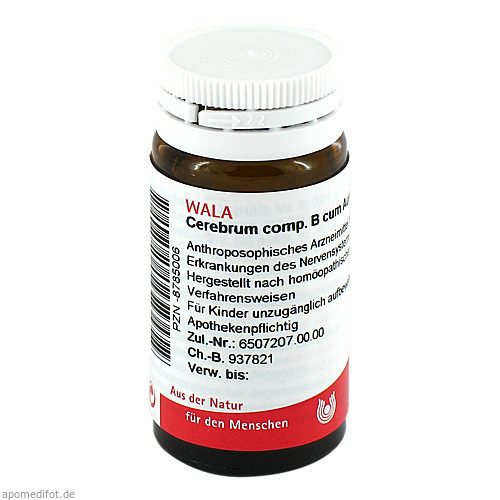 CEREBRUM COMP B C AUR COMP,20 g ЦЕРЕБРУМ КОМП B C AUR КОМП,20 г