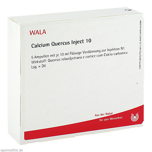 Calcium Quercus Inject 10,5x10 ml Кальций Quercus для инъекций 10,5x10 мл