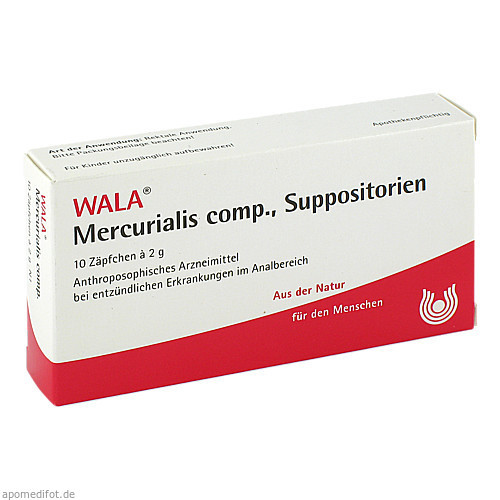 MERCURIALIS COMP SUPP,10x2 g ПОДАЧА РТУТНОГО КОМП.,10x2 г