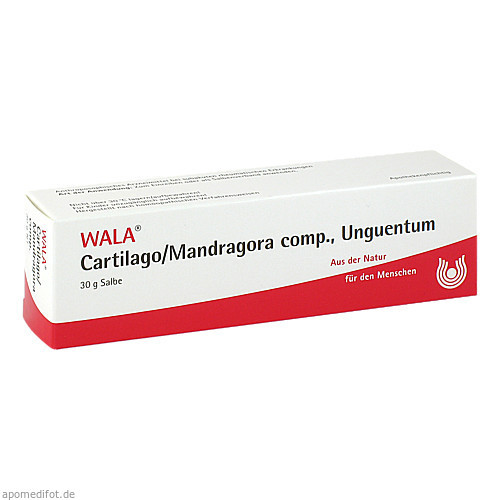 CARTILAGO/MANDRA COMP UNGT,30 g КАРТИЛАГО/МАНДРА КОМП МОЛОДОЙ,30 г