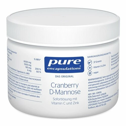 Pure Encapsulations Cranberry D-Mannose Д-манноза 37 гр