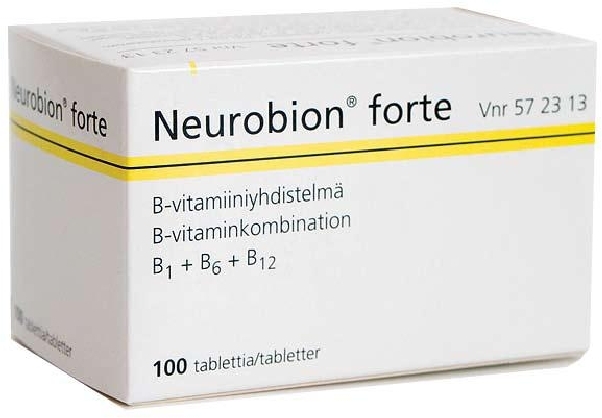 Neurobion  forte Нейробион форте , витамины группы B 100 таб