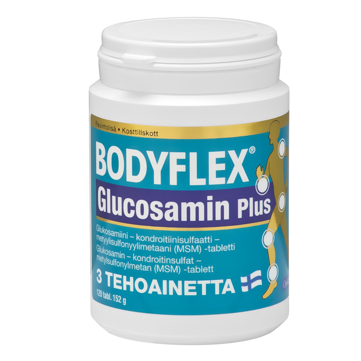 Bodyflex Glucosamine Plus Бодифлекс глюкозамина хондроитин+МСМ ,120 таб.
