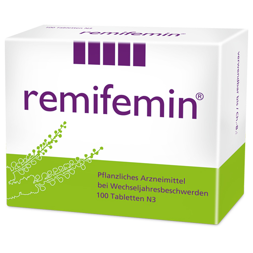 Remifemin Ремифемин препарат для приема при менопаузе негормональный ,100 таб