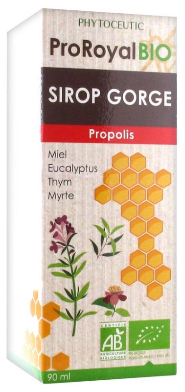 Phytoceutic ProRoyal Bio-Sirup-Schlucht Propolis ProRoyal Органический сироп Gorge Propolis 90 мл
