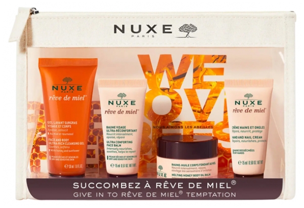 Nuxe Rêve de Miel Travel Kit Дорожный набор Rêve de Miel