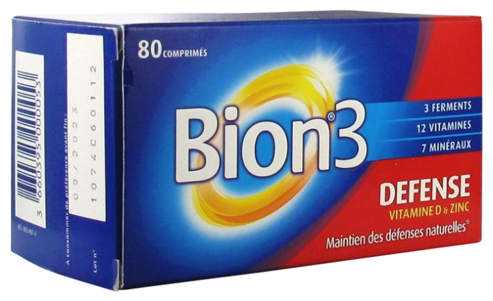 Bion 3  Defense Бион3 дефенс витамины для взрослых ,80 таб