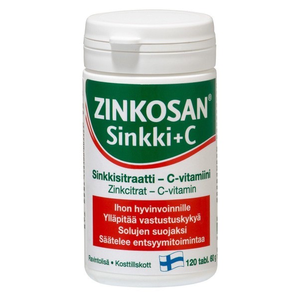 Zinkosan Цинкосан Цинк + Витамин С 120 табл.
