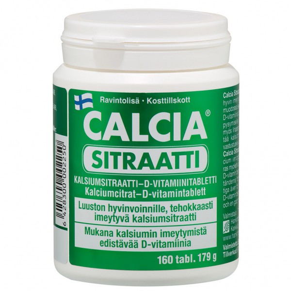 Calcia sitraatti  - Кальций цитрат +витамин D таблетка