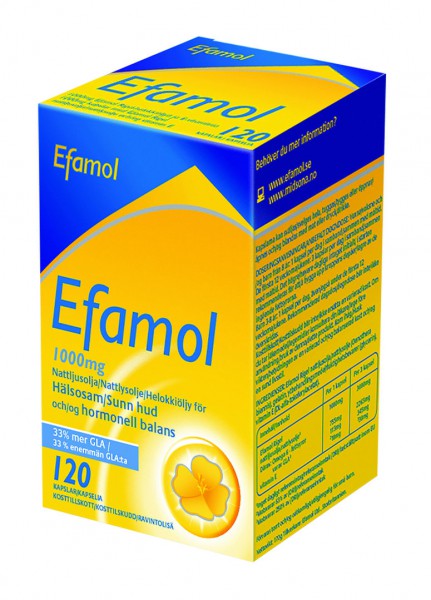 Efamol  Эфамол 1000 мг, капсулы для красоты и здоровья кожи, 120 шт.