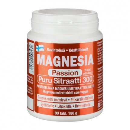 Magnesia Passion Магнезия цитрат магния таблетки,300 таб