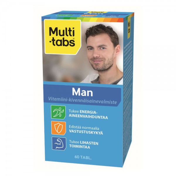 Multi-tabs Man витамины мужские 60 таблеток
