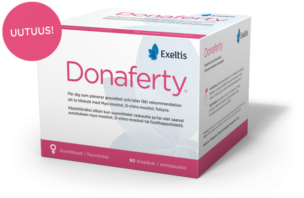 DONAFERTY, Донаферти, витамины с инозитолом и фолиевой кислотой для беременных, 60 шт.
