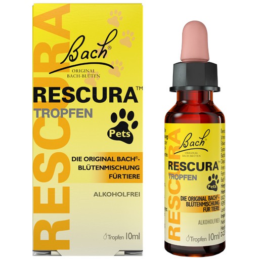 BACHBLÜTEN Original Rescura Pets Цветы баха капли безалкогольные для собак,10 мл