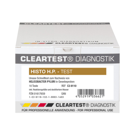 Cleartest® Histo HP Клертест на наличие хеликобактер пилори ,10 шт