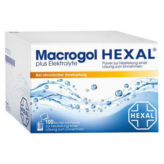 MACROGOL HEXAL plus Макрогол слабительные порошки ,100 шт