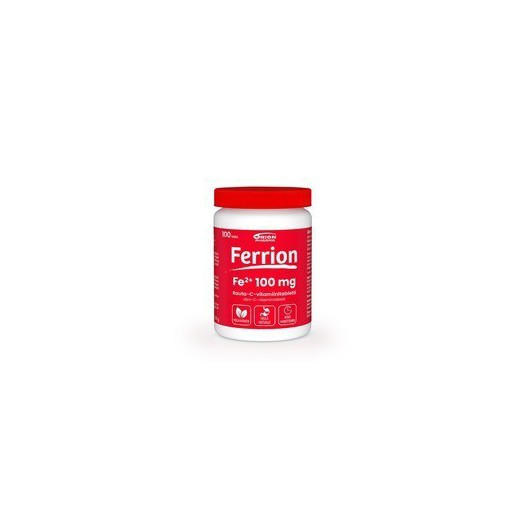 Ferrion 100 mg Rauta & C-vitamiini Феррион железо с витамином С,100 таб.