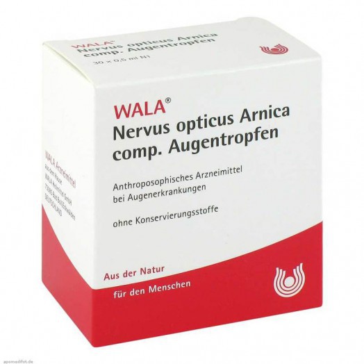 Nervus Opticus Arnica Comp. Augentropfen, Нервус Оптикус Арника композитум, глазные капли, 30X0.5 мл