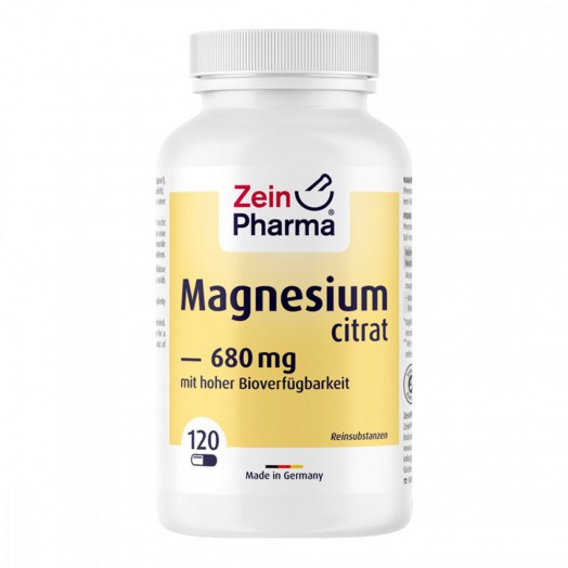 Zein Pharma Magnesium Citrat 680 mg Kapseln Магния цитрат 680 мг,120 капсул