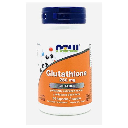 Now Foods Glutathione Нью фудс глутатион 250 мг 60 капсул