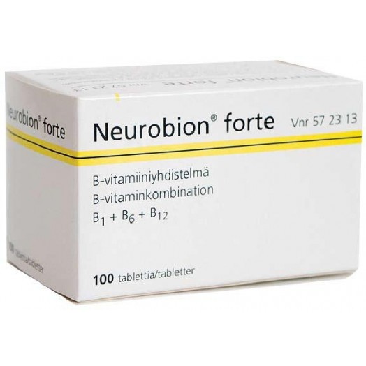 Neurobion  forte Нейробион форте , витамины группы B 100 таб